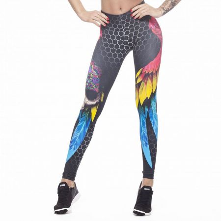 Дамски Клин EXCESSWEAR Legging Colorful Wings 509531 